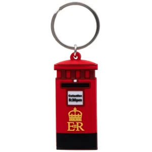 Cheap Post Box & Telephone Box Rubber Keyring Keyrings