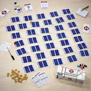 Clearance Race The Rails - TFL London Underground Family Game Kids Toys | Toys & Games