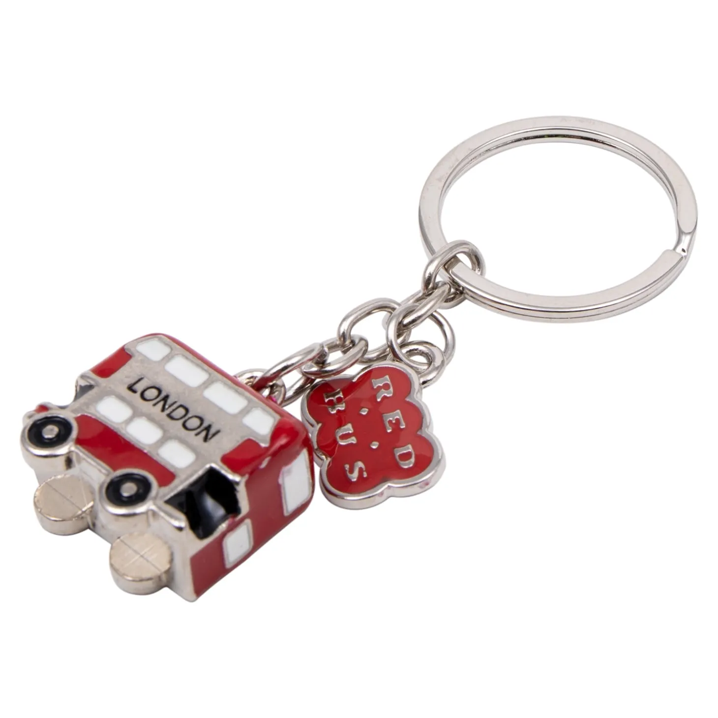 red_bus_die_cast_charm_keyring_1.webp New Die Cast Charm Keyring Keyrings | London Gifts