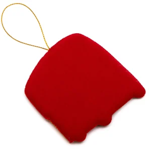 Sale Red London Bus Stitched Christmas Decoration Christmas Decorations | Christmas Decorations