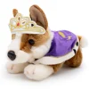Hot Royal Corgi Dog Soft Toy with Cape and Crown Kids Toys | Toys & Games