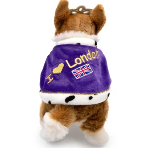 Hot Royal Corgi Dog Soft Toy with Cape and Crown Kids Toys | Toys & Games