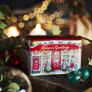 Cheap Season's Greetings Afternoon Tea Tin Food & Drink