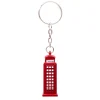 Flash Sale Telephone Box Die Cast Keyring Keyrings | London Gifts
