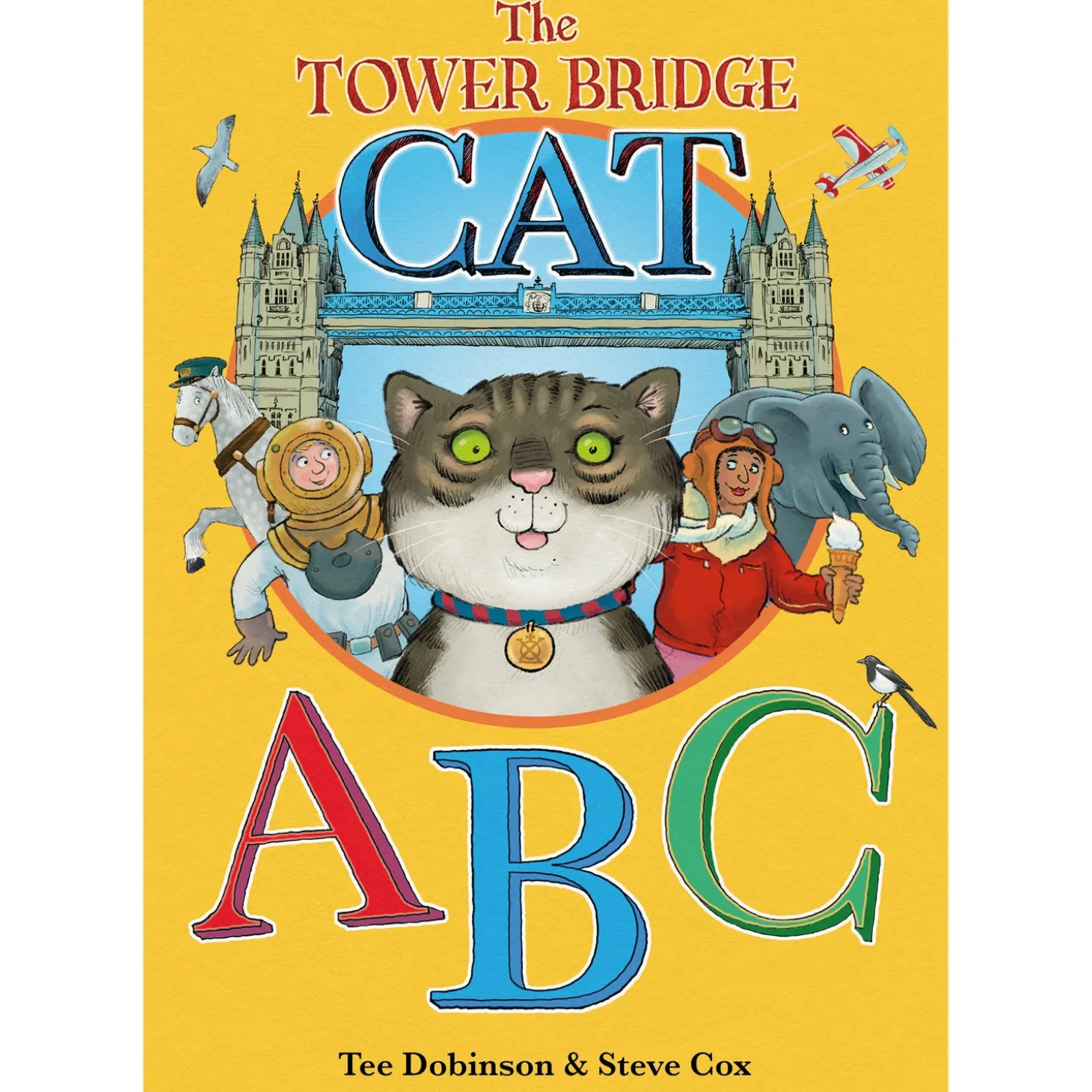 the_tower_bridge_cat_abc__alphabet_book_0.webp Flash Sale ABC - Alphabet Book Kids Children's Books | The Tower Bridge Cat