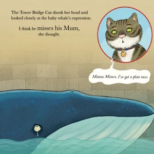 Flash Sale and The Baby Whale Book Kids Children's Books | The Tower Bridge Cat