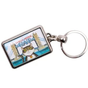 Outlet Keyring Kids The Tower Bridge Cat | The Tower Bridge Cat