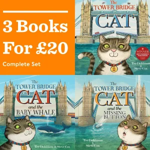 Clearance Set - All 3 Books For £20 Kids Children's Books | The Tower Bridge Cat