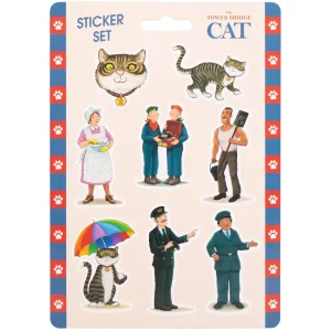 Outlet Sticker Set Kids The Tower Bridge Cat | The Tower Bridge Cat