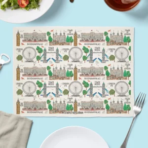 Fashion - Placemat - London Landmarks Coasters | London Gifts