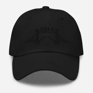 Discount 1894 Tower Bridge - Thread Embroidered Baseball Cap Clothing | Tower Bridge Gifts