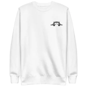 Cheap 1894 Tower Bridge - Thread Embroidered Unisex Premium Sweatshirt Clothing | Tower Bridge Gifts