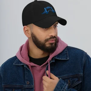 Outlet 1894 Tower Bridge - Blue Thread Embroidered Baseball Cap Clothing | Tower Bridge Gifts