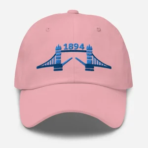 Outlet 1894 Tower Bridge - Blue Thread Embroidered Baseball Cap Clothing | Tower Bridge Gifts