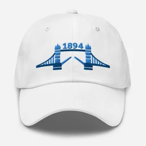 Outlet 1894 Tower Bridge - Blue Thread Embroidered Baseball Cap Clothing | Tower Bridge Gifts