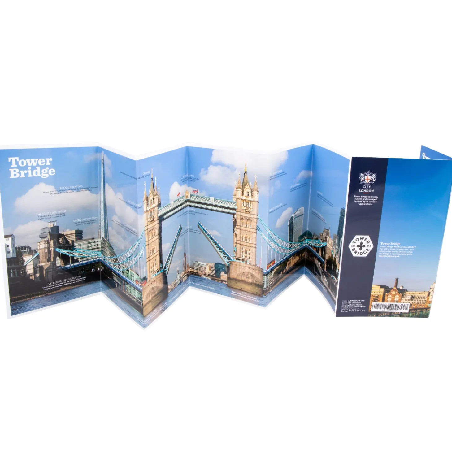 tower_bridge__panoramic_guide_1.webp Cheap 360 Panoramic Guide Books About Bridges | Tower Bridge Gifts
