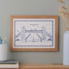 Shop Tower Bridge A4 Print by - Unframed Prints & Posters | Tower Bridge Gifts