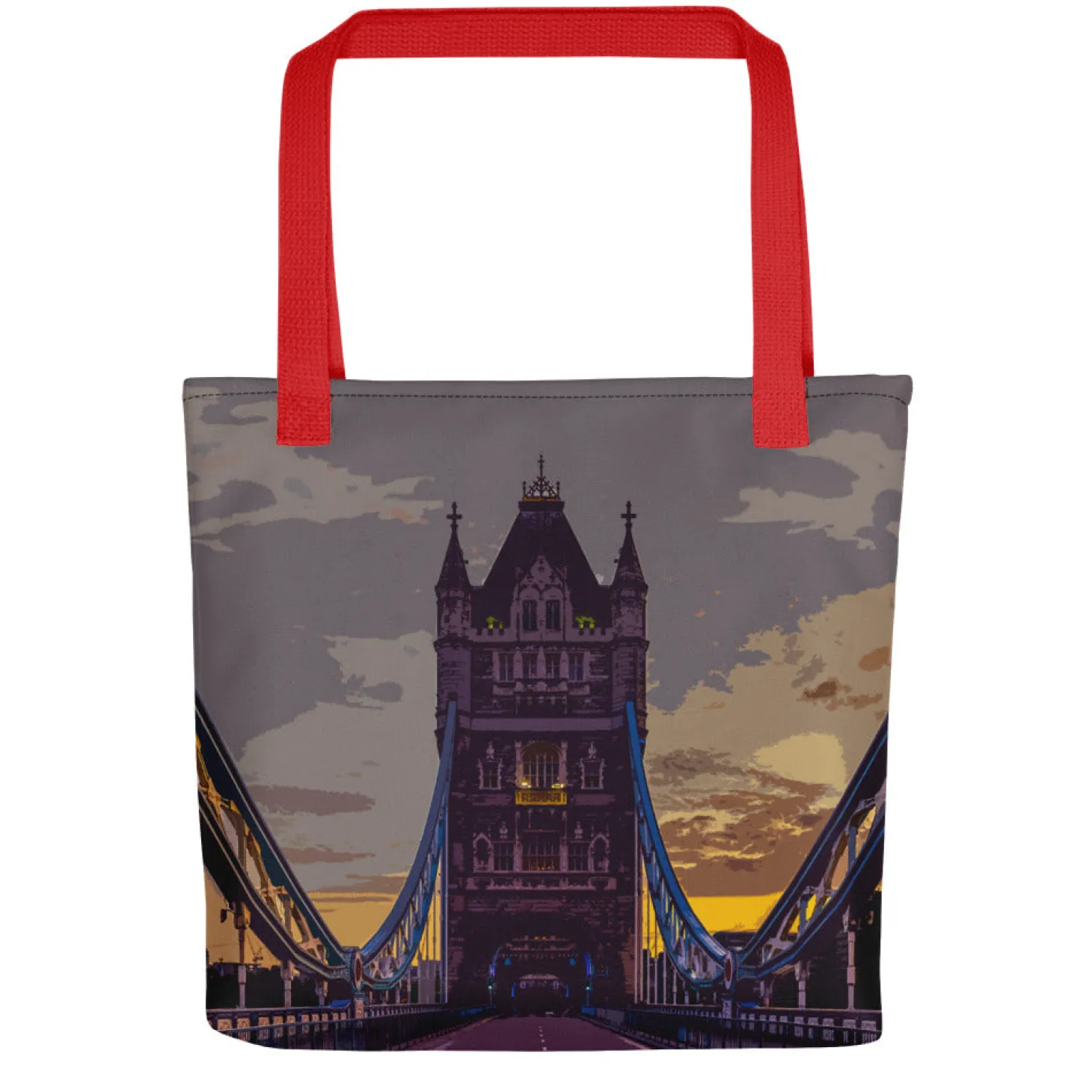 tower_bridge_at_dawn__all_over_print__tote_bag_4.webp Store Tower Bridge at Dawn - All Over Print - Tote Bag Bags | Tower Bridge Gifts