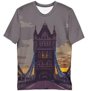 New Tower Bridge at Dawn - All Over Print - T-Shirt Clothing | Tower Bridge Gifts