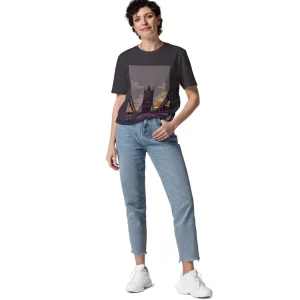 Cheap Tower Bridge at Dawn - Organic Cotton T-Shirt Clothing | Tower Bridge Gifts