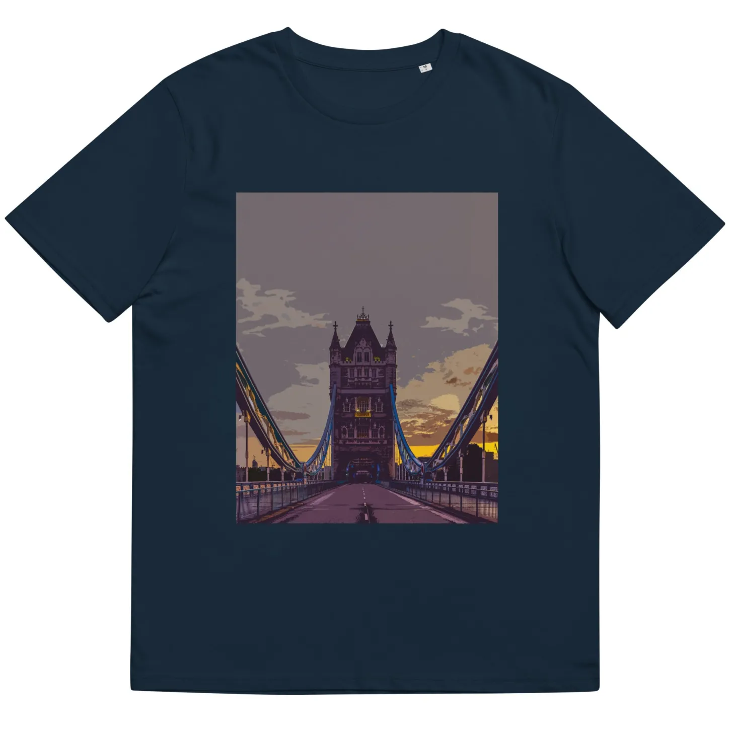 tower_bridge_at_dawn__organic_cotton_tshirt_2.webp Cheap Tower Bridge at Dawn - Organic Cotton T-Shirt Clothing | Tower Bridge Gifts