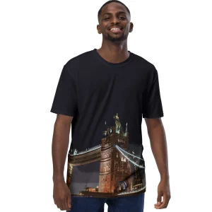 Best Sale Tower Bridge at Night - All Over Print - T-Shirt Clothing | Tower Bridge Gifts