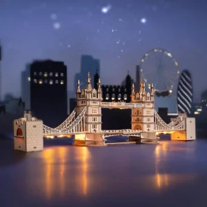 Best 3D Wooden Puzzle by Rolife Kids Tower Bridge Toys & Games | Tower Bridge Gifts