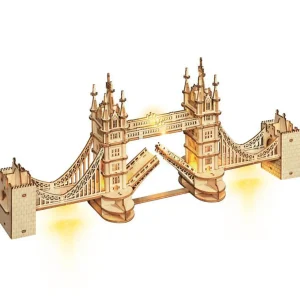 Best 3D Wooden Puzzle by Rolife Kids Tower Bridge Toys & Games | Tower Bridge Gifts
