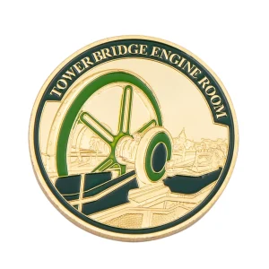 Sale Engine Room Gold Medal Coin Coins & Collectible Currency | Tower Bridge Gifts