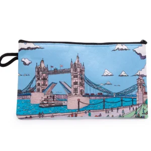 Sale Illustration Bamboo Pencil Case Office & Stationery | Eco-friendly Gifts