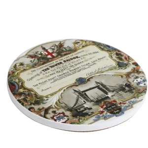 Store Invitation Coaster Coasters | Tower Bridge Gifts