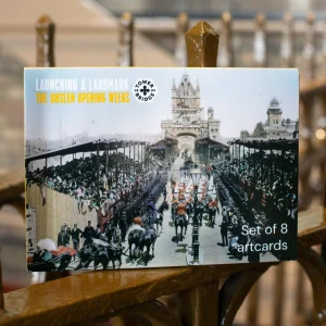 Outlet Launching A Landmark - Set of 8 Postcards Office & Stationery | Tower Bridge Gifts
