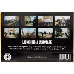 Outlet Launching A Landmark - Set of 8 Postcards Office & Stationery | Tower Bridge Gifts