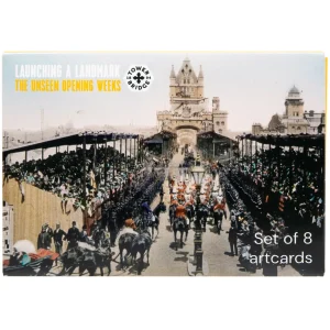 Outlet Launching A Landmark - Set of 8 Postcards Office & Stationery | Tower Bridge Gifts