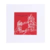 Best Line Small Print - Red Prints & Posters | Tower Bridge Gifts