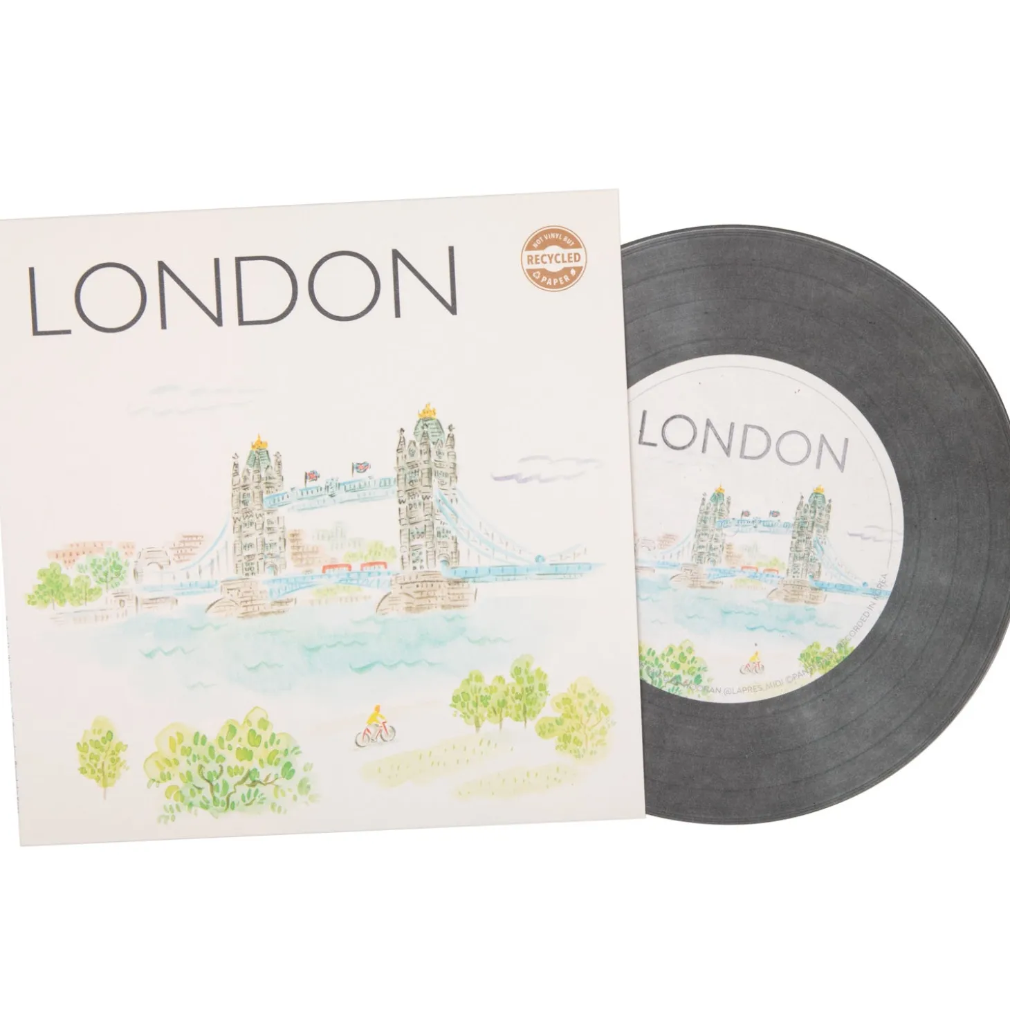 tower_bridge_london_vinyl_lp_greetings_card_0.webp Best Tower Bridge London Vinyl LP Greetings Card Office & Stationery | Tower Bridge Gifts