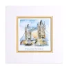 Best Sale Tower Bridge Mounted Print by Little England Prints & Posters | Tower Bridge Gifts