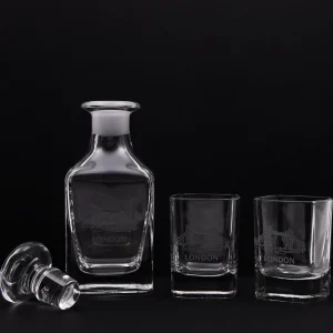 Hot Tower Bridge Night Cap Glasses Boxed Set Glasses & Glassware | Luxury Gifts