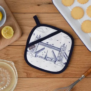 Store Tower Bridge Pot Grab by Tea Towels | Tower Bridge Gifts