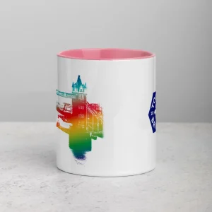Discount Tower Bridge Rainbow - Mug with Colour Inside Mugs | Tower Bridge Gifts