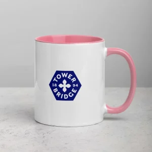 Discount Tower Bridge Rainbow - Mug with Colour Inside Mugs | Tower Bridge Gifts