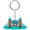 Outlet Rubber Keyring Keyrings | Tower Bridge Gifts