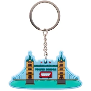 Outlet Rubber Keyring Keyrings | Tower Bridge Gifts