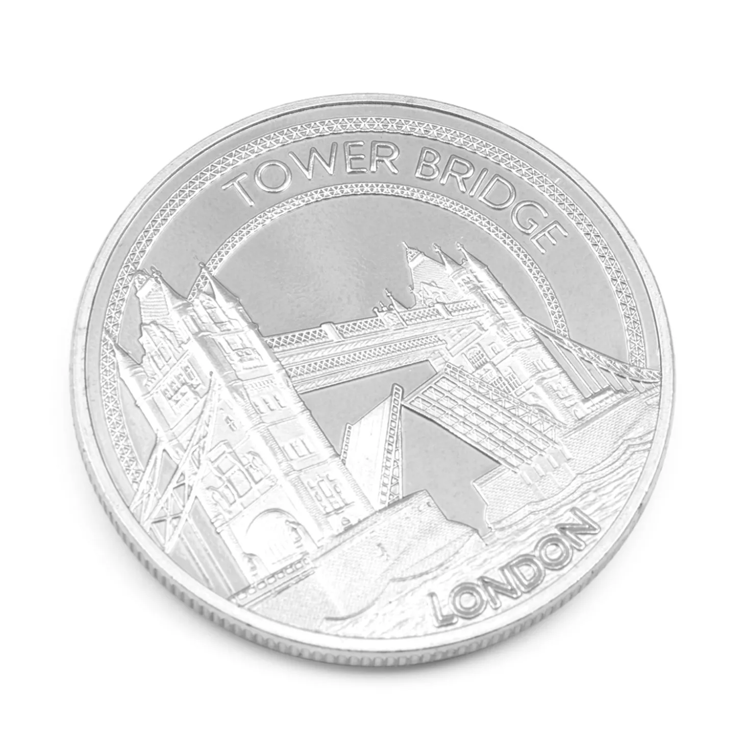 tower_bridge_silver_medal_coin_2.webp Cheap Silver Medal Coin Coins & Collectible Currency | Tower Bridge Gifts