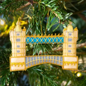 Discount Tower Bridge Stitched Christmas Decoration Tower Bridge Gifts | Christmas Decorations