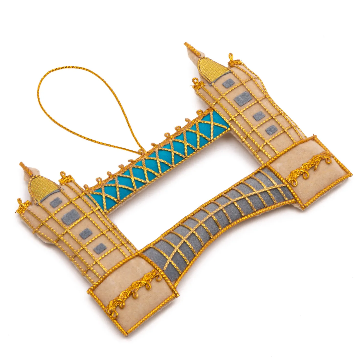 tower_bridge_stitched_christmas_decoration_2.webp Discount Tower Bridge Stitched Christmas Decoration Tower Bridge Gifts | Christmas Decorations