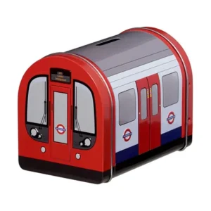 Sale Tube Train Money Box Tin Chocolate Chip Cookies Food & Drink