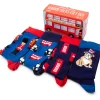 Cheap Socks London Bus Gift Box Clothing | Socks