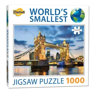 Best World's Smallest Jigsaw Puzzle - Tower Bridge - 1000 piece Kids Tower Bridge Toys & Games | Tower Bridge Gifts